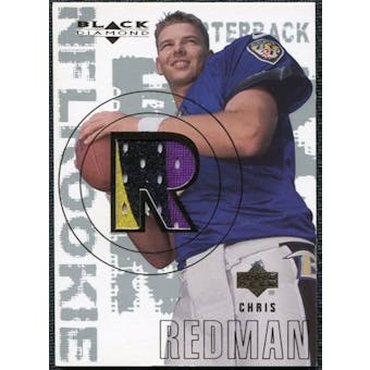 2000 Upper Deck Black Diamond #154 Chris Redman RC Jersey