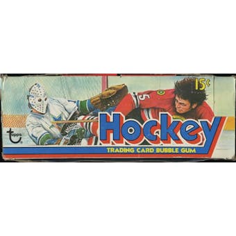 1975/76 Topps Hockey Wax Box (BBCE)