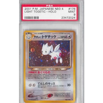 Pokemon Neo 4 Single Light Togetic Japanese - PSA 9 *23472024*