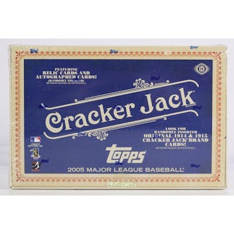 2005 Topps Cracker Jack Baseball Hobby Box