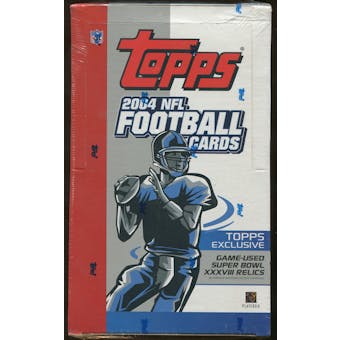 2004 Topps Football Retail 36-Pack Box