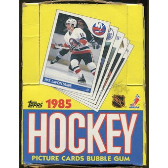 1985/86 Topps Hockey Wax Box