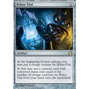 Magic the Gathering Modern Masters Single Aether Vial FOIL - SLIGHT PLAY (SP)