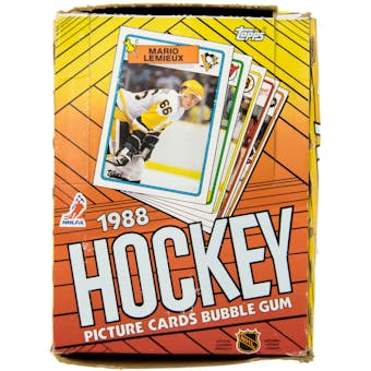 1988/89 Topps Hockey Wax Box