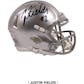 2023 Hit Parade Autographed Football Mini Helmet 1ST ROUND EDITION Series 8 Hobby Box - Josh Allen