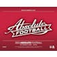 2023 Panini Absolute Football 6-Pack Blaster Box