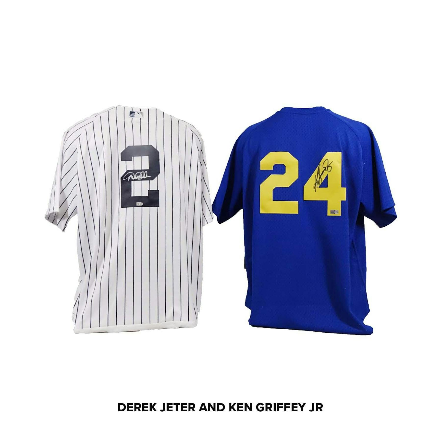 2023 Hit Parade Autographed Baseball Jersey Series 4 Hobby Box - Derek Jeter  & Ken Griffey Jr.