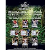 2023 Leaf Exotic Baseball Hobby 20-Box Case (Presell)