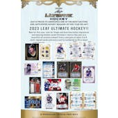 2023/24 Leaf Ultimate Hockey Hobby Box (Presell)