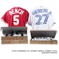 2023 Hit Parade Autographed Baseball Officially Licensed Jersey Series 1 Hobby 10-Box Case - Mike Trout