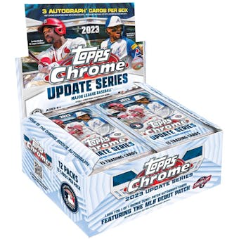 2023 Topps Chrome Update Series Baseball Hobby Jumbo 8-Box Case - 8 Spot Random Box Break #2