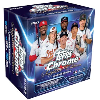 2023 Topps Chrome Update Sapphire Baseball Box