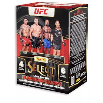 2023 Panini Select UFC 6-Pack Blaster 20-Box Case