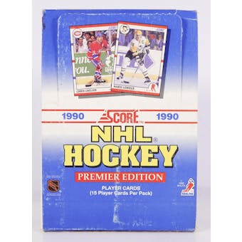 1990/91 Score U.S. Hockey Wax Box
