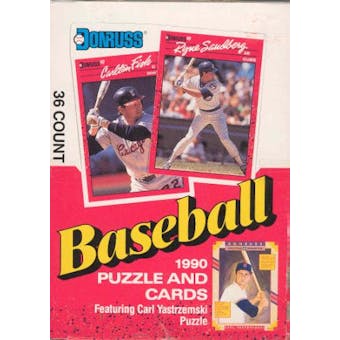 1990 Donruss Baseball Canadian Wax Box