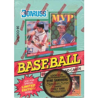 1991 Donruss Series 2 Baseball Canadian Wax Box