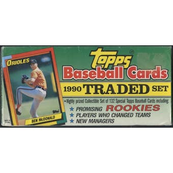 1990 Topps Traded & Rookies Baseball Rare Retail Set