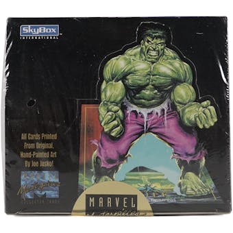 Marvel Masterpieces Hobby Box (Joe Jusko) (1992 Skybox)