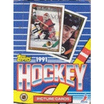 1991/92 Topps Hockey Wax Box