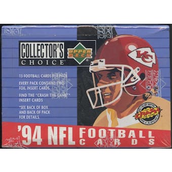1994 Upper Deck Collector's Choice Football Retail Box