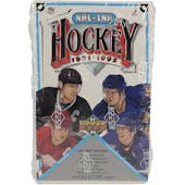 1991/92 Upper Deck English Hi # Hockey Wax Box