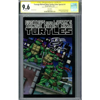 Teenage Mutant Ninja Turtles Color Special #1 CGC 9.6 (W) Signed By Kevin Eastman *20496924010*