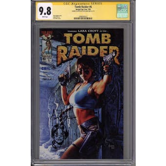 Tomb Raider #6 CGC 9.8 (W) Signed & Sketch By Joe Jusko *2496943022* SIG - (Hit Parade Inventory)