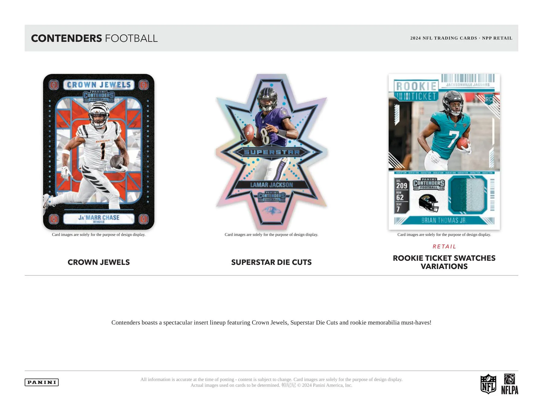 2024 Panini Contenders Football Jumbo Value Box | DA Card World
