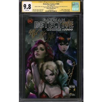 Detective Comics #1000 CGC 9.8 (W) Signed By O'Neil Artgerm Epting Jones & Tynion IV *2500626001*
