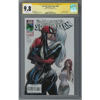 Amazing Spider-Man #606 CGC 9.8 (W) Signed By J. Scott Campbell *2502428002*