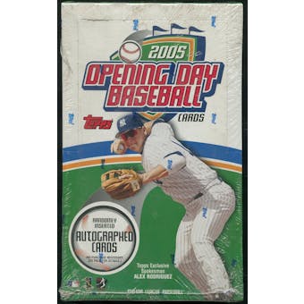 2005 Topps Opening Day Baseball Box