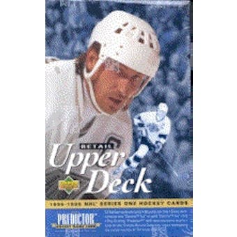 1995/96 Upper Deck Series 1 Hockey Hobby Box
