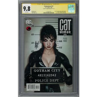 Catwoman #51 CGC 9.8 (W) Signed By Adam Hughes *2543403005*