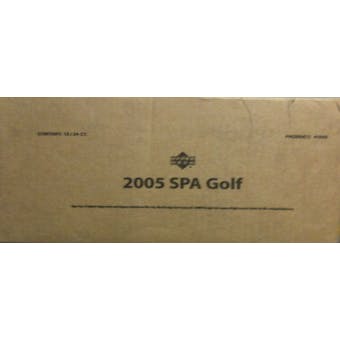 2005 Upper Deck SP Authentic Golf 12-Box Hobby Case