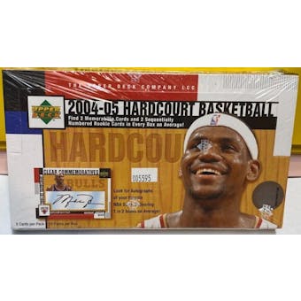 2004/05 Upper Deck Hardcourt Basketball Hobby Box