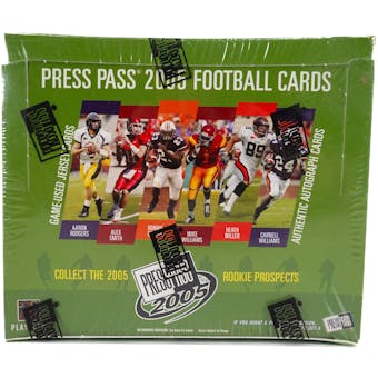 2005 Press Pass Football Hobby Box