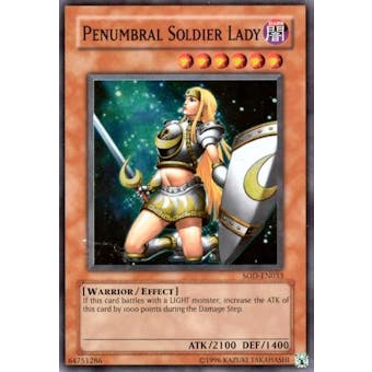Yu-Gi-Oh Soul of the Duelist Single Penumbral Soldier Lady Super Rare (033)
