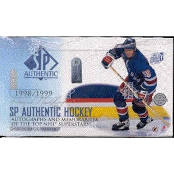 1998/99 Upper Deck SP Authentic Hockey Hobby Box