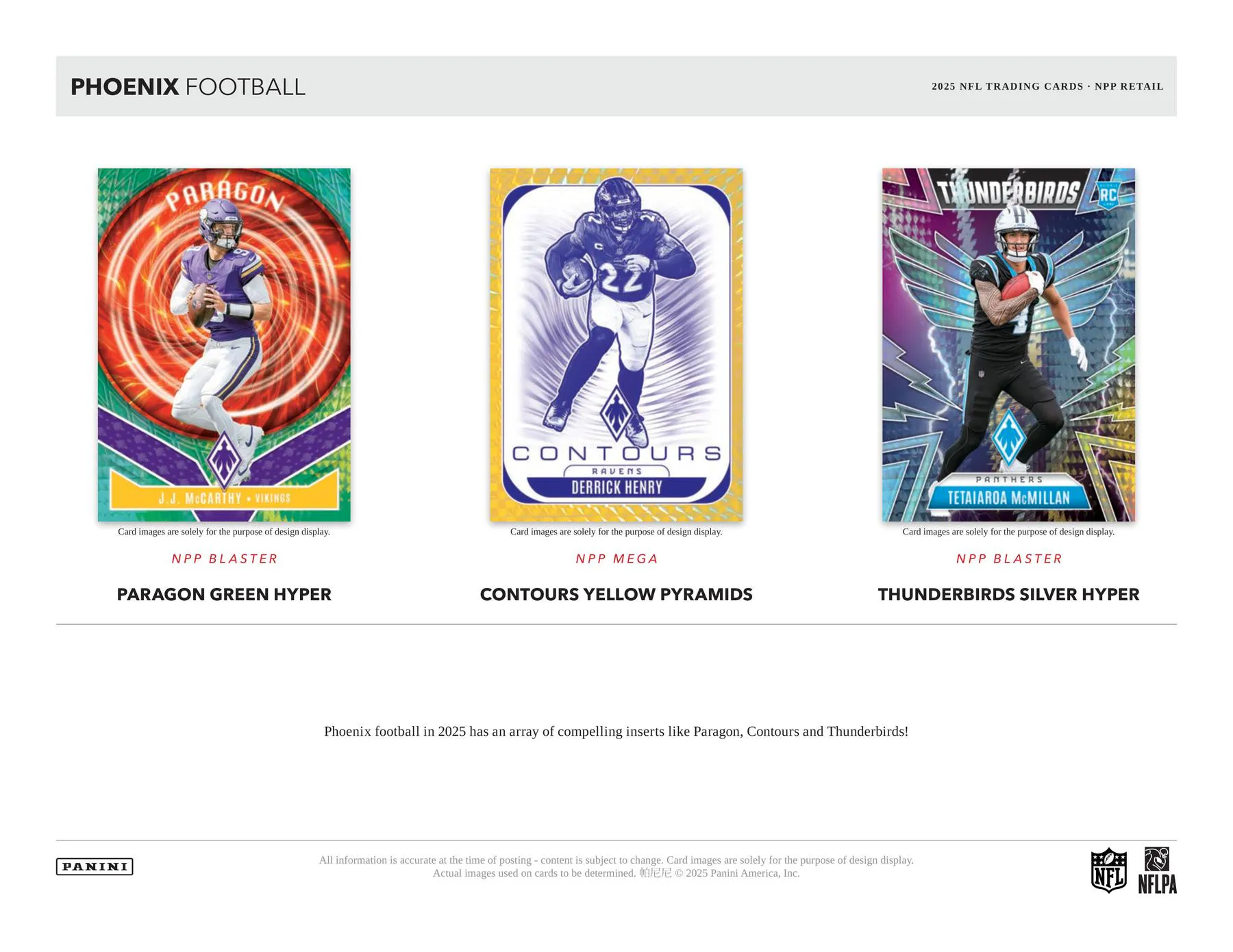 2025 Panini Phoenix Football Mega 20-Box Case (Pyramids Parallels ...
