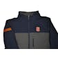 Syracuse Orange Colosseum Navy & Gray Yukon II Softshell Full Zip Jacket (Adult L)