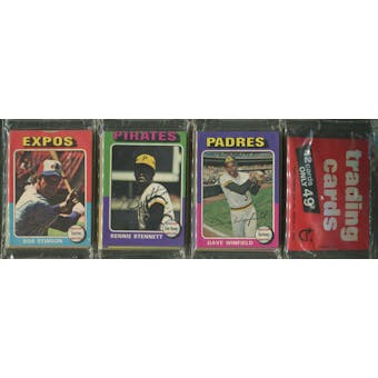 1975 Topps Baseball Rack Pack