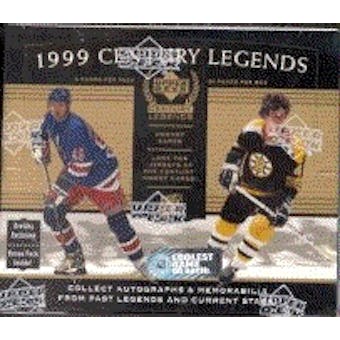 1999/00 Upper Deck Century Legends Hockey Hobby Box