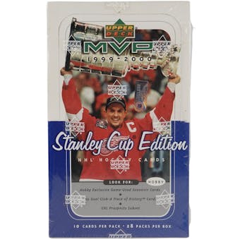 1999/00 Upper Deck MVP Stanley Cup Edition Hockey Hobby Box