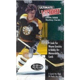1999/00 Upper Deck Ultimate Victory Hockey Prepriced Box