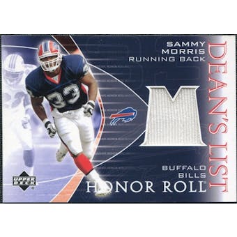2003 Upper Deck Honor Roll Dean's List Jersey #DLSM Sammy Morris