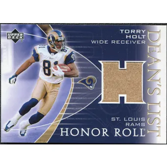 2003 Upper Deck Honor Roll Dean's List Jersey #DLTH Torry Holt