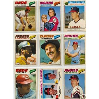 1977 O-Pee-Chee Baseball Complete Set (NM-MT condition)