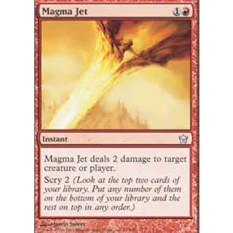 Magic the Gathering Fifth Dawn Single Magma Jet - NEAR MINT (NM)
