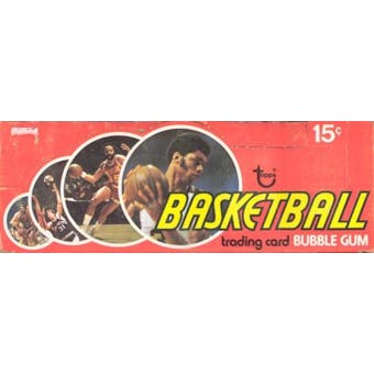 1974/75 Topps Basketball Wax Box