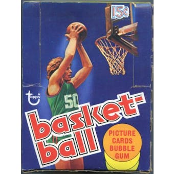 1977/78 Topps Basketball Wax Box (BBCE)